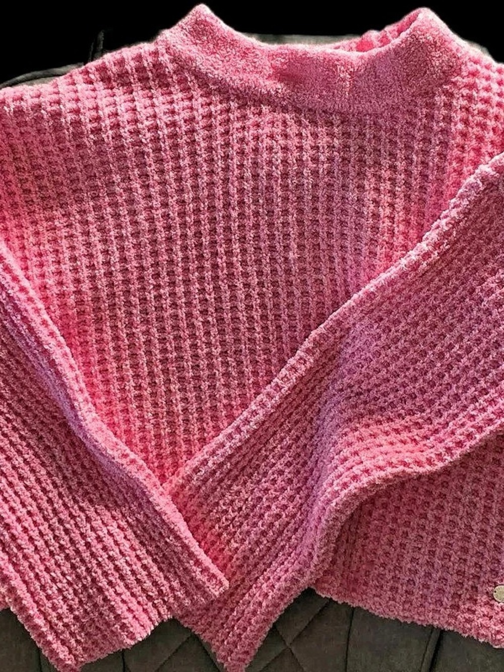 Jones New York Pink Knit Shrug Size Large NWT